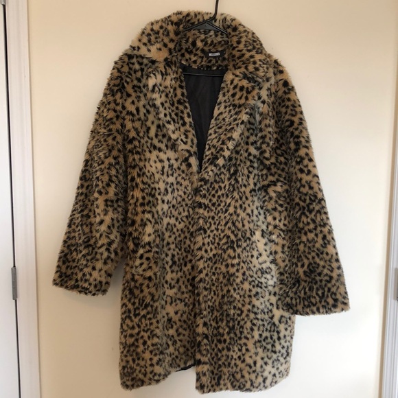 Missguided Jackets & Blazers - Missguided leopard print coat